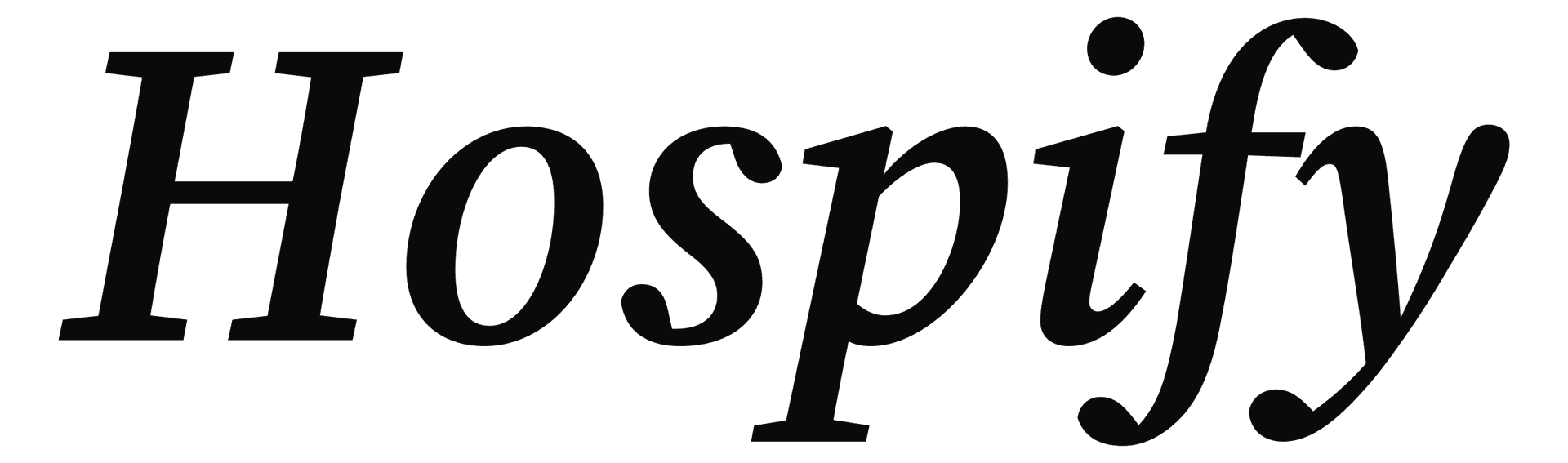 Wordmark, black