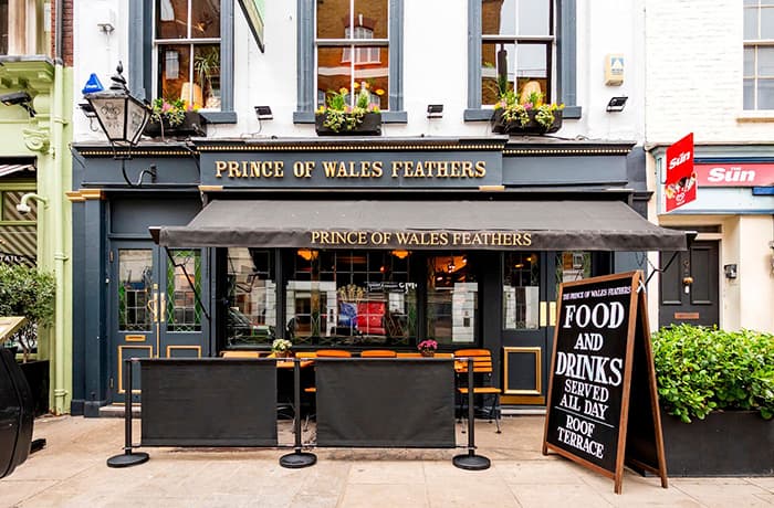 Castle Pubs - The Prince of Wales Feathers