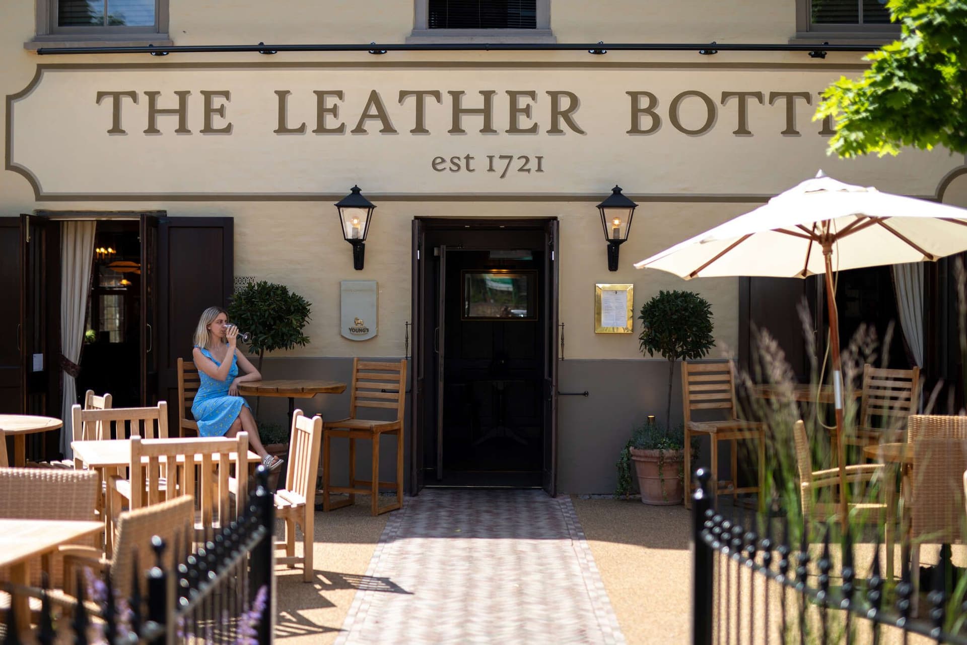 Leather Bottle