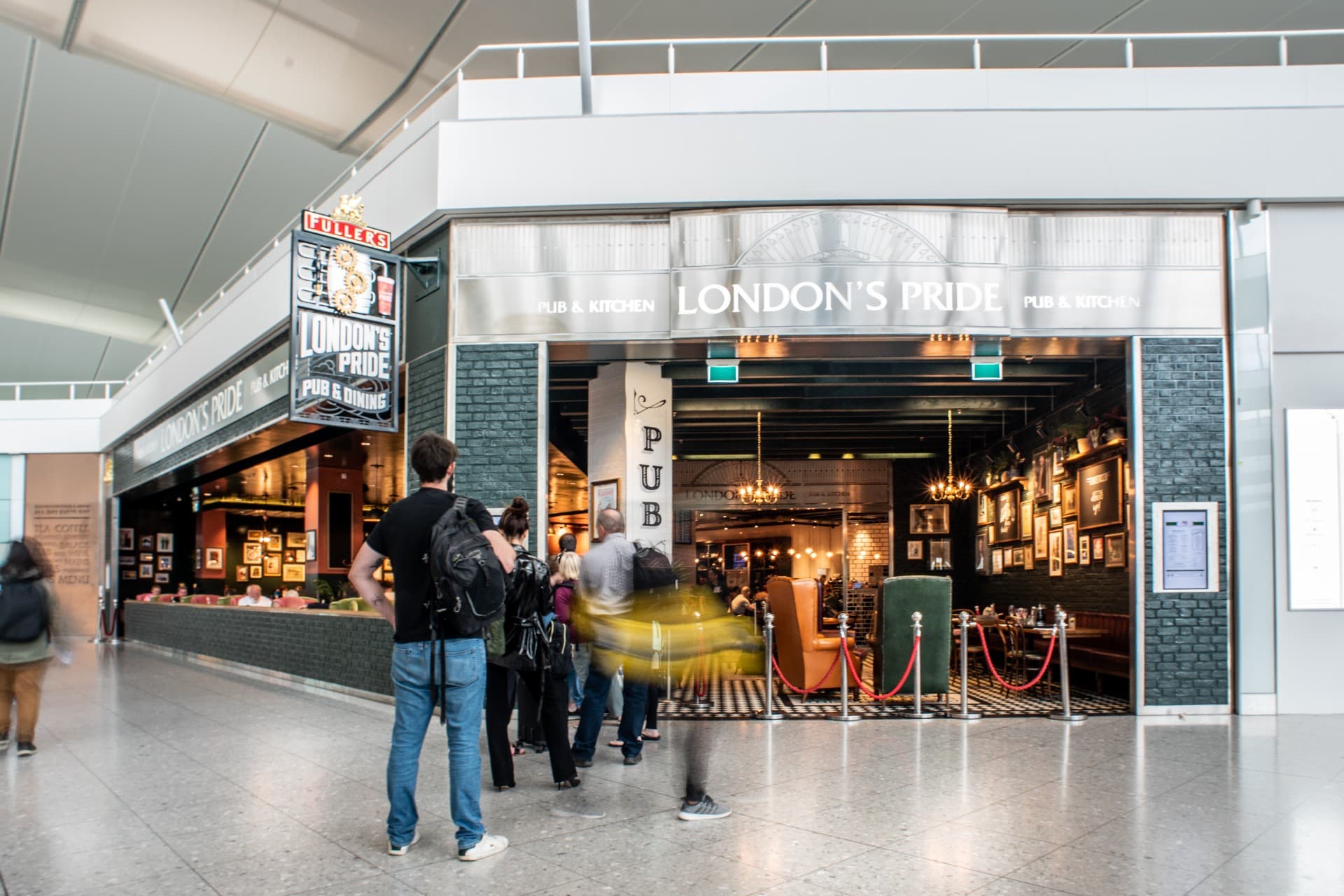 The London's Pride, Heathrow Terminal 2